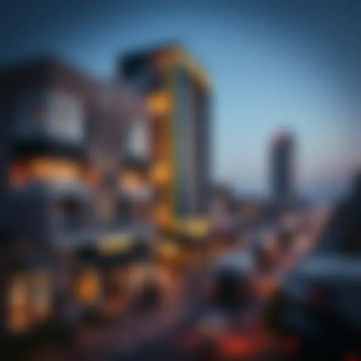 Vibrant neighborhood of Al Nahda and its surroundings