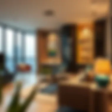 Interior of a Park Heights Apartment Modern interiors of a sample apartment in Park Heights