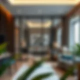 Stylish partition room design in Discovery Garden