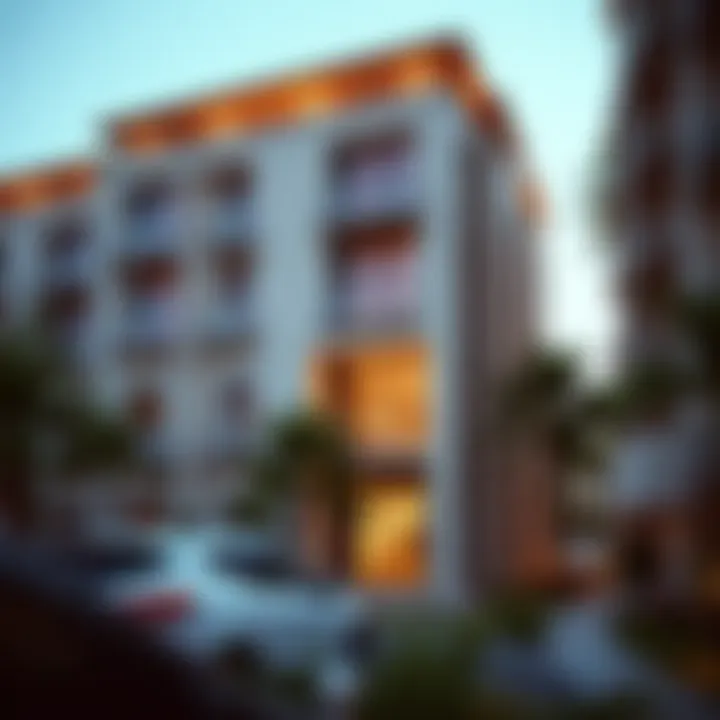 Luxurious Apartment Exterior in Barsha Luxurious apartment exterior