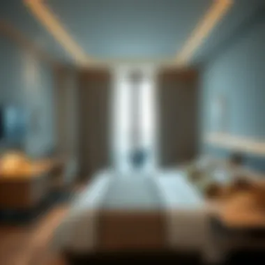 Contemporary Amenities in Jumeirah Rentals Modern amenities in a rental room at Jumeirah Beach Residence