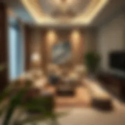 Cozy room interior in Rashidiya