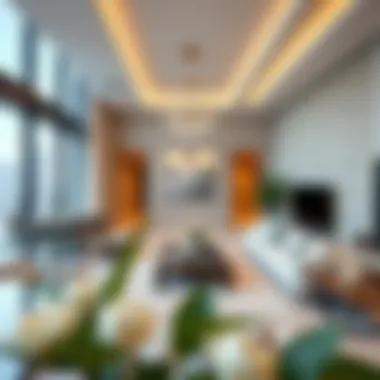 Luxurious Apartment Interiors in Safeer Khalifa City Luxurious apartment interiors highlighting contemporary design