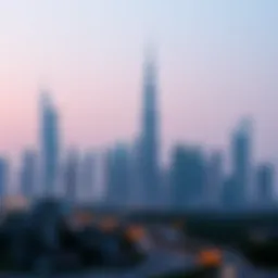 Stunning skyline view of Safeer Khalifa City showcasing modern architecture