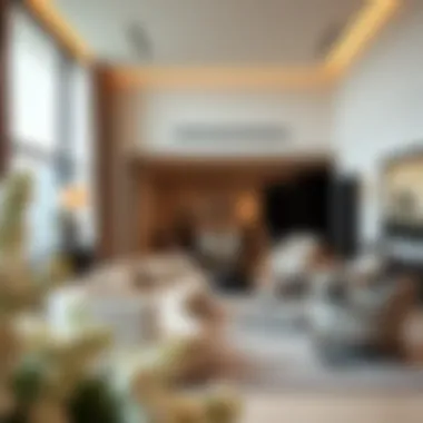 Sophisticated Interiors of Savoy Park Hotel Apartments Elegant Living Space at Savoy Park Hotel Apartments