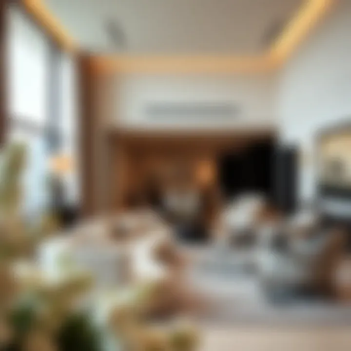 Sophisticated Interiors of Savoy Park Hotel Apartments Elegant Living Space at Savoy Park Hotel Apartments