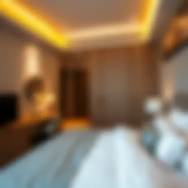 Cozy Bedroom in Dubai Service Apartment Cozy bedroom in a stylish Dubai service apartment