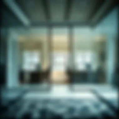 A detailed interior of a rental partition in Silicon Oasis