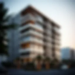 Architectural facade of SO2 Building showcasing modern design