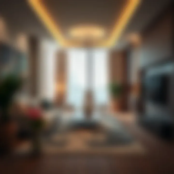 Interior view of a luxury apartment in SO2 Building