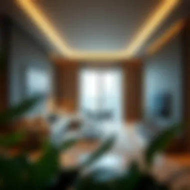 Sophisticated Interior Designs at Sobha Creek Vista Modern interiors of a unit in Sobha Creek Vista