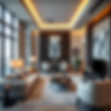 Sophisticated Living Spaces at Sol Bay Tower Elegant interior design showcasing residential space in Sol Bay Tower