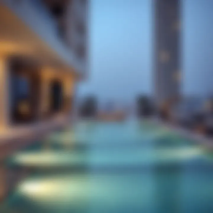Amenities That Redefine Luxury Living Luxurious amenities of Sol Bay Tower including pool and lounge areas