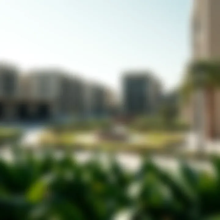 Community Spaces and Parks in Al Rigga Community spaces and parks nearby studio flats in Al Rigga