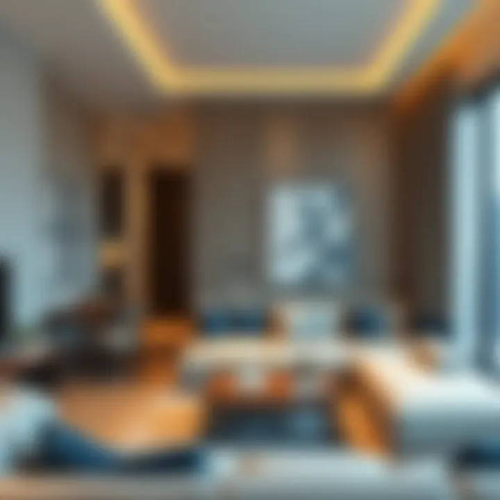 Modern Studio Flat Interior Modern studio flat interior design with cozy ambiance