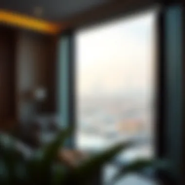 Breathtaking Views from Studio Apartments Scenic view from a studio apartment in Dubai