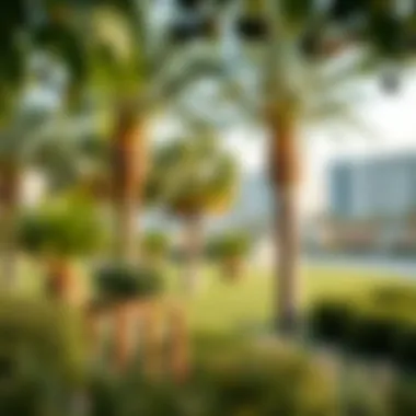 Serene Green Space A serene green space in International City perfect for relaxation