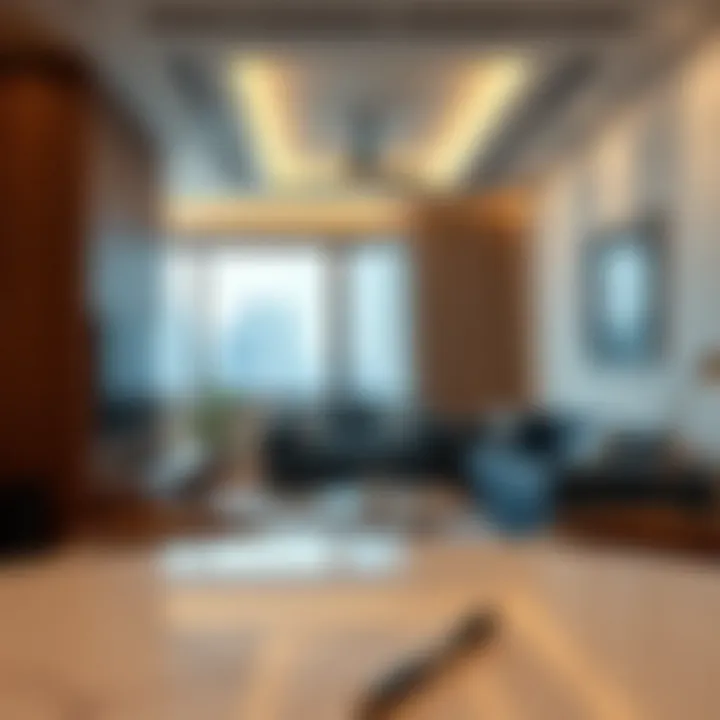 Cozy Studio Living Space with Modern Decor Cozy studio living space with modern decor