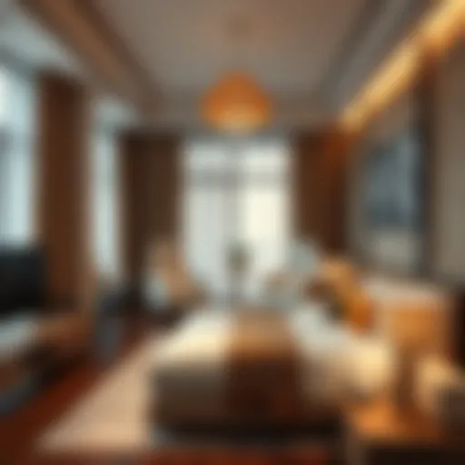 Luxurious Studio Apartment Interior in Dubai Luxurious studio apartment interior in Dubai