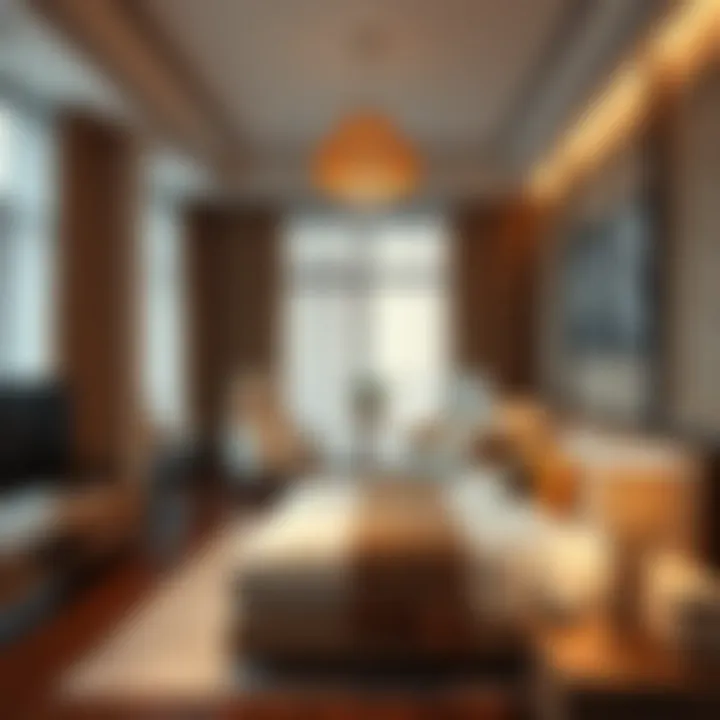 Luxurious Studio Apartment Interior in Dubai Luxurious studio apartment interior in Dubai