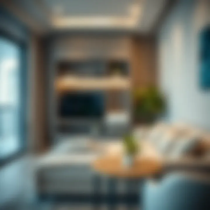 Modern Amenities in a Dubai Studio Apartment Modern amenities in a Dubai studio apartment