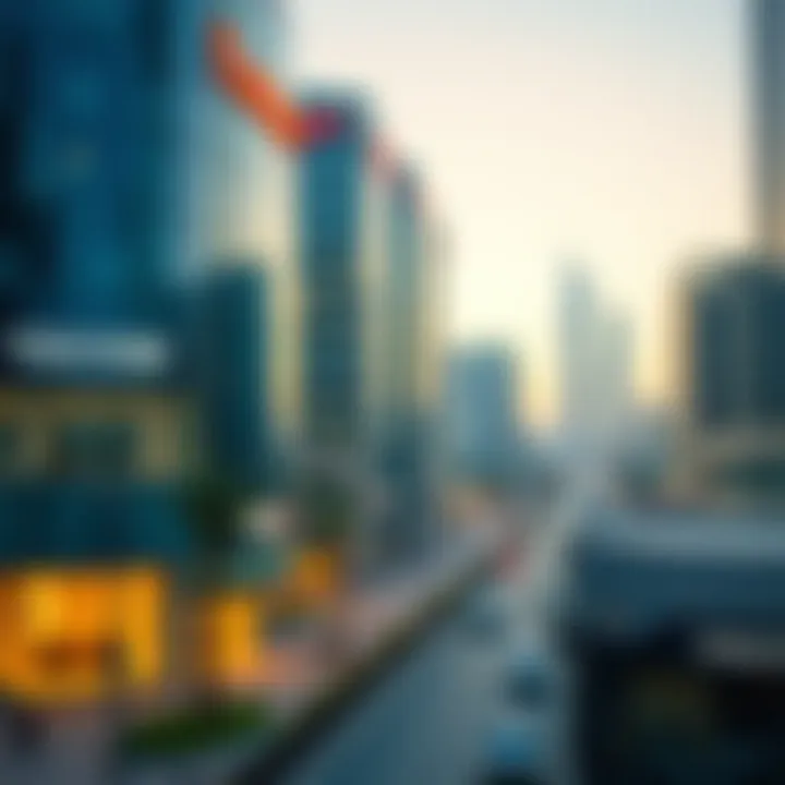 Commercial Hub of Tecom, Dubai Business district in Tecom highlighting commercial opportunities