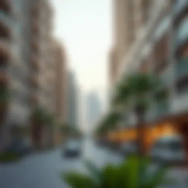 Vibrant Neighborhoods in Dubai A vibrant neighborhood in Dubai featuring local amenities and lifestyle