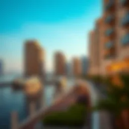 Luxurious waterfront views of the Golden Mile