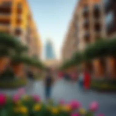 Community Lifestyle in JLT Vibrant community lifestyle in JLT, with parks and leisure activities