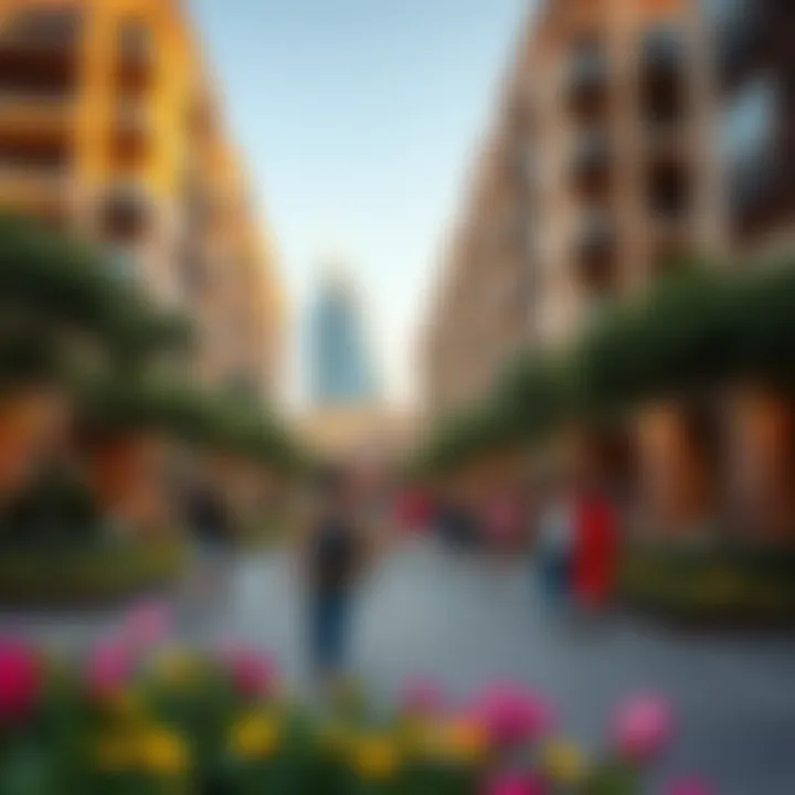 Community Lifestyle in JLT Vibrant community lifestyle in JLT, with parks and leisure activities