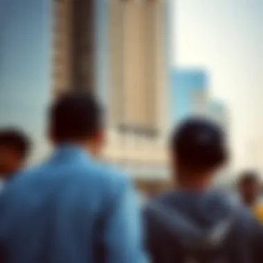 Impact of the New Al Shafar Building on the Community Community interaction around the New Al Shafar Building