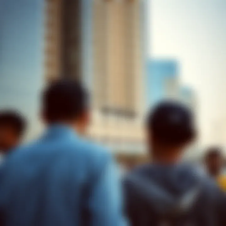 Impact of the New Al Shafar Building on the Community Community interaction around the New Al Shafar Building