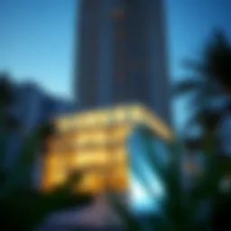 Saba 1 Tower exterior showcasing modern architecture