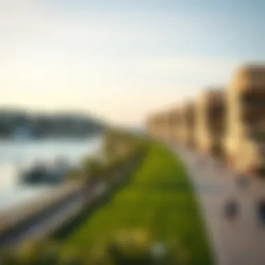 Waterfront Lifestyle at Yas Island Waterfront lifestyle at Yas Island featuring jogging paths and recreational areas