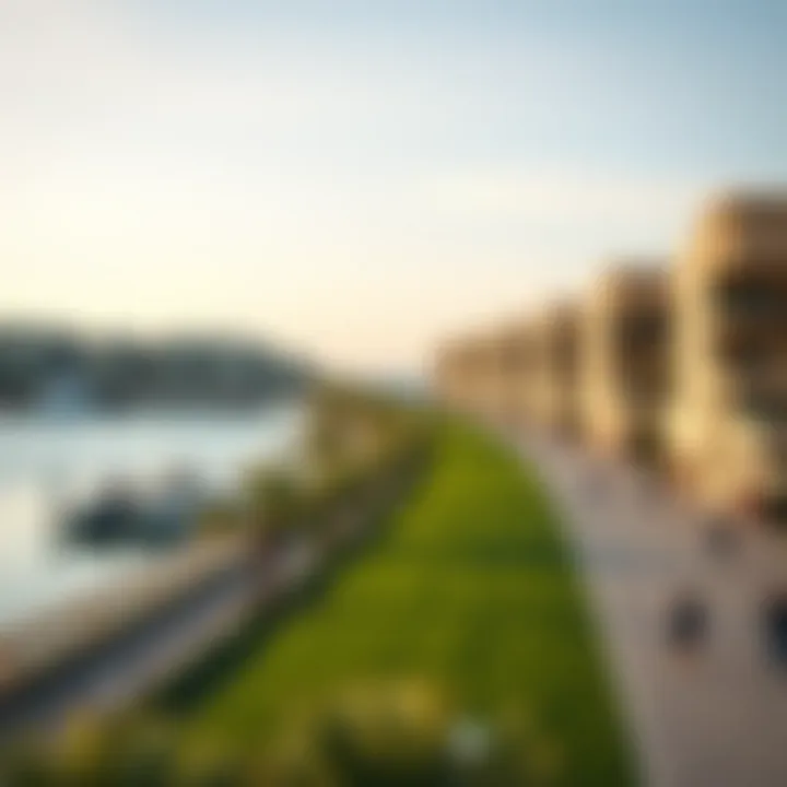 Waterfront Lifestyle at Yas Island Waterfront lifestyle at Yas Island featuring jogging paths and recreational areas