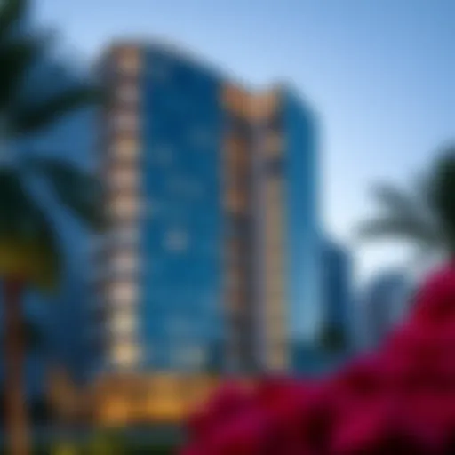 Stunning exterior view of Vida Residence showcasing its architectural elegance