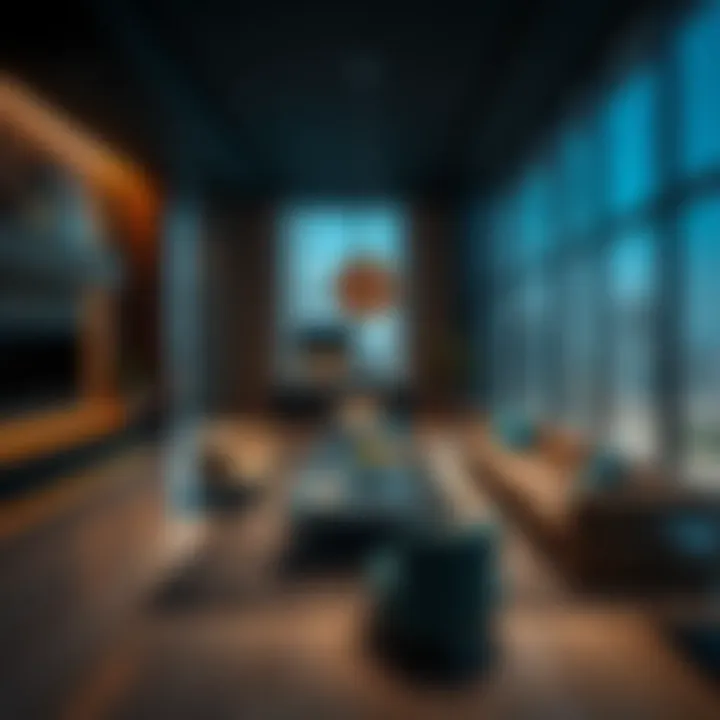 Luxurious Interiors at Vida Residence Luxurious interior amenities of Vida Residence highlighting modern living