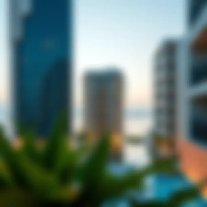 Modern Architectural Design of a Waterview Apartment Modern architectural design of a waterview apartment