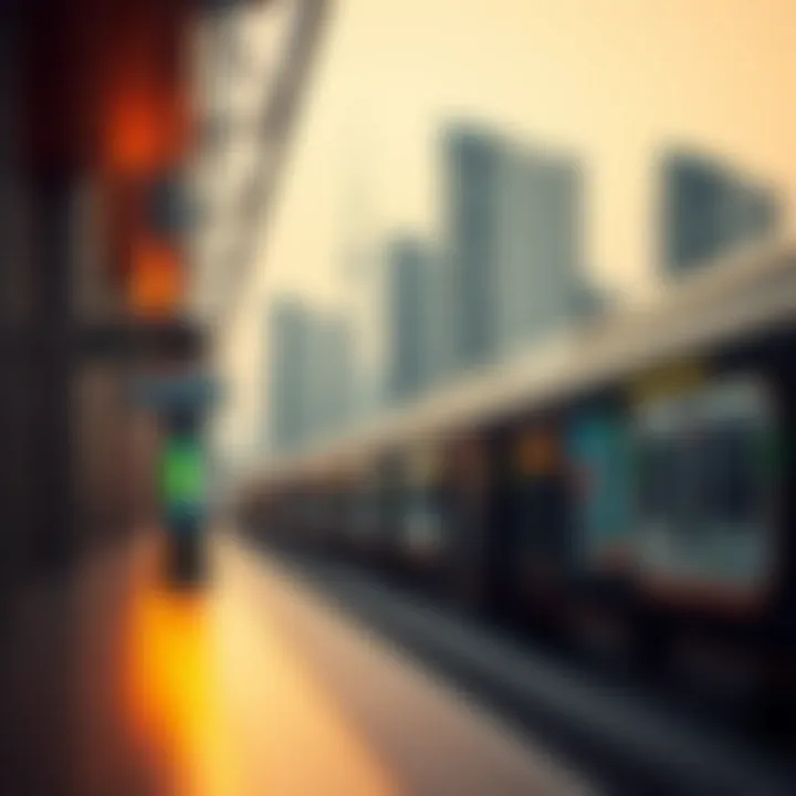 Future of Energy Metro Stations in Smart Cities Conceptual image of future energy metro stations integrated with smart city technologies