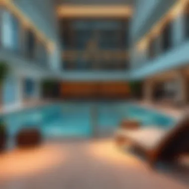 Exceptional Amenities in Hotel Apartments Hotel apartment amenities including pool and fitness center