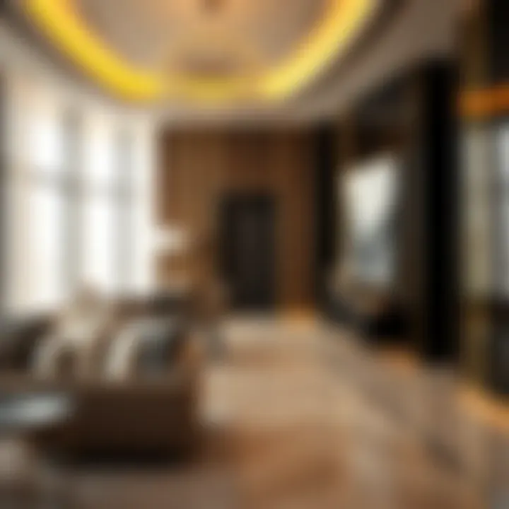 Interior Luxury of Icon Bay Residences Luxurious interior of a residential unit in Icon Bay