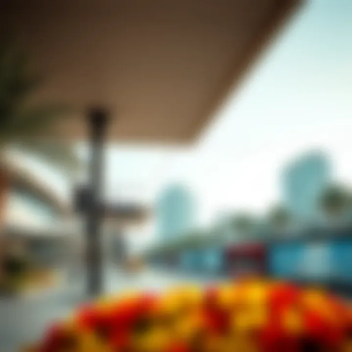 Amenities Enhancing JBR 1's Neighborhood Public amenities surrounding JBR 1 tram station