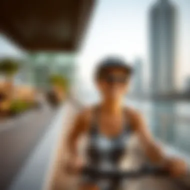 Active lifestyle options by the waterfront