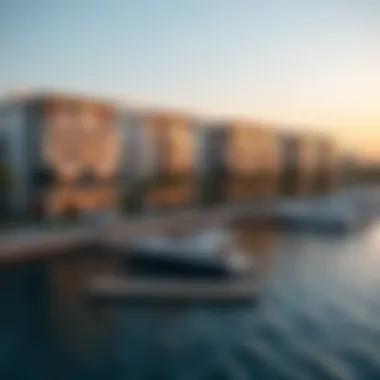 Luxurious waterfront properties in Dubai