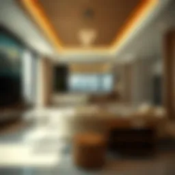 Luxurious living space at Jood Residence