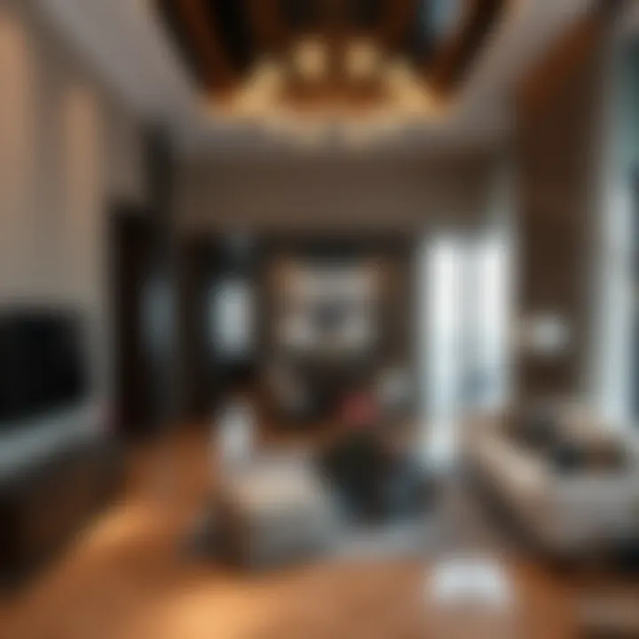 Luxury Interiors in Dubai's Apartment Market Stylish interior of a luxury apartment