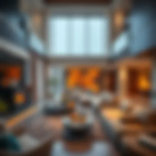 Modern architectural design showcasing Dubai apartments