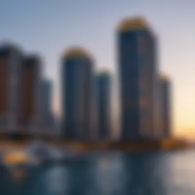 Luxury residential developments in Marina Bay, highlighting investment potential