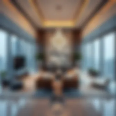 Modern Interiors of The Promenade A glimpse into the modern interiors of a residence in The Promenade