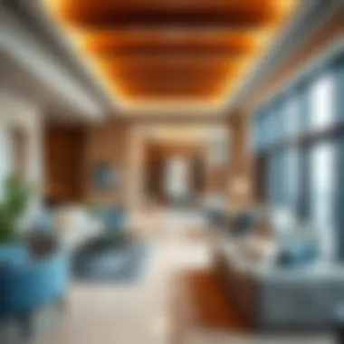 An overview of essential amenities in a luxury 1BHK apartment.